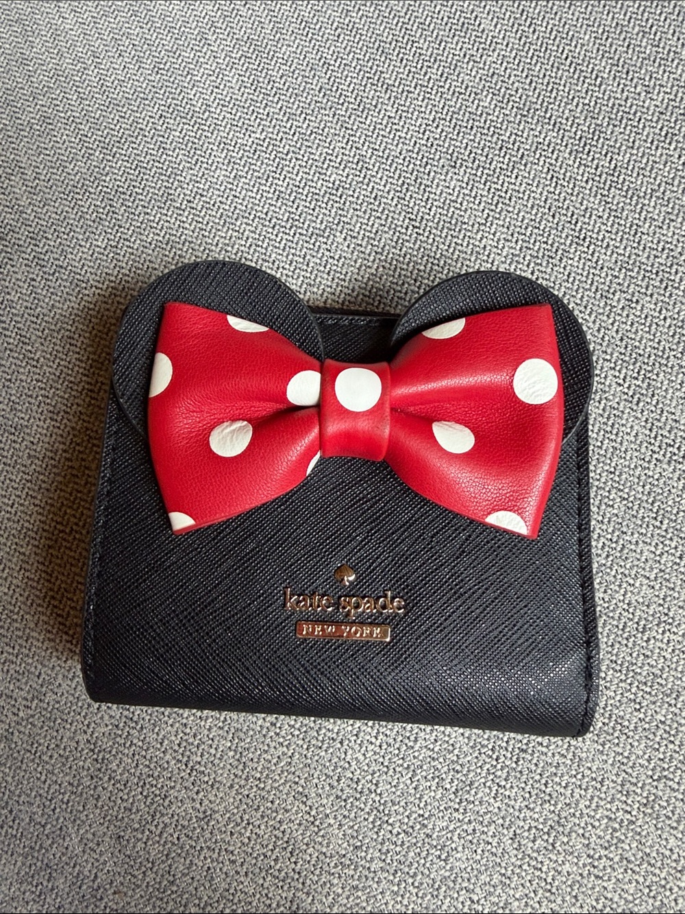 Kate Spade x Disney Minnie Mouse Adalyn Bifold Wallet